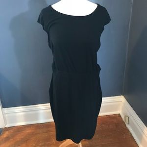 Athleta black dress medium